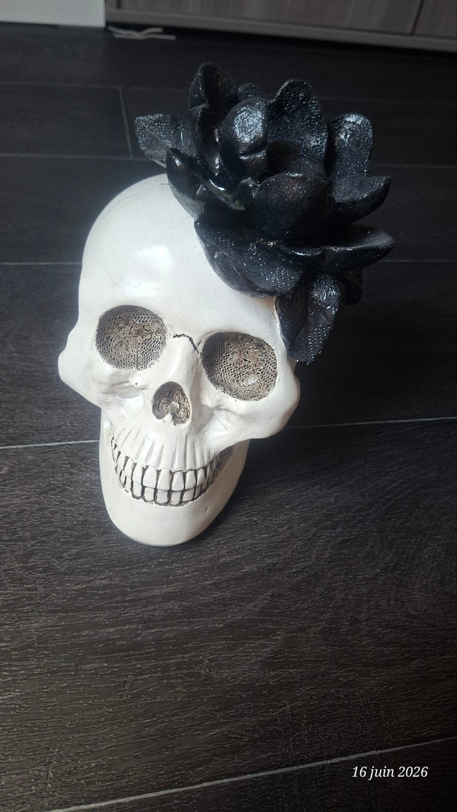 decoration skull, Enlèvement, Noir