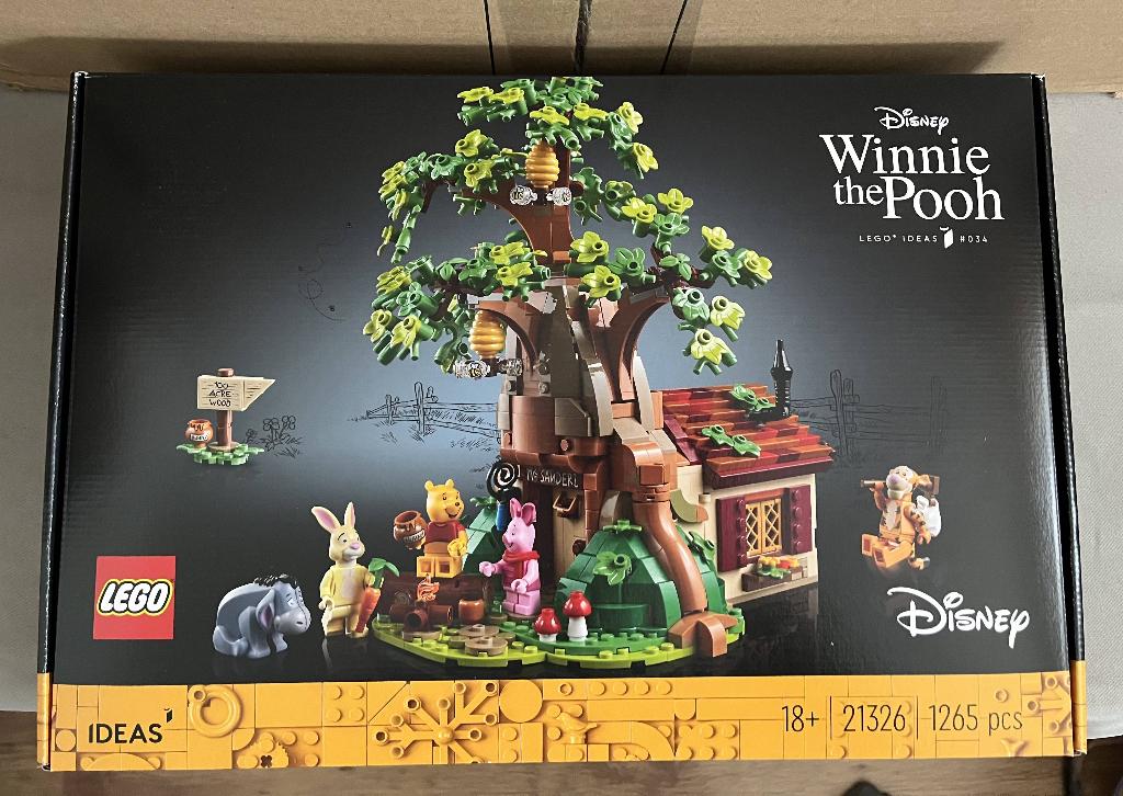 21326	Winnie The Pooh - Lego Disney Ideas, Lego, Nieuw, Ophalen of Verzenden, Disney