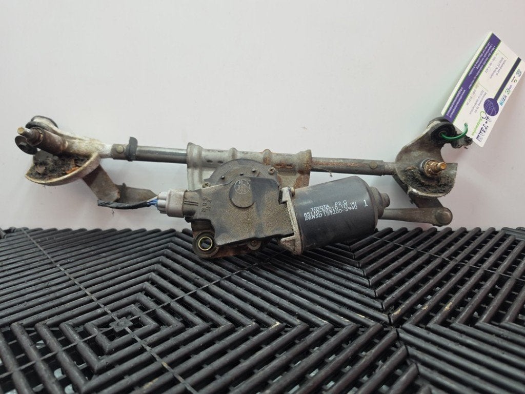 MOTEUR + TRINGLERIE ESSUIE GLACE AVANT Toyota Yaris (P1), DENSO EUROPE B.V., Info@denso.nl, Toyota, Utilisé