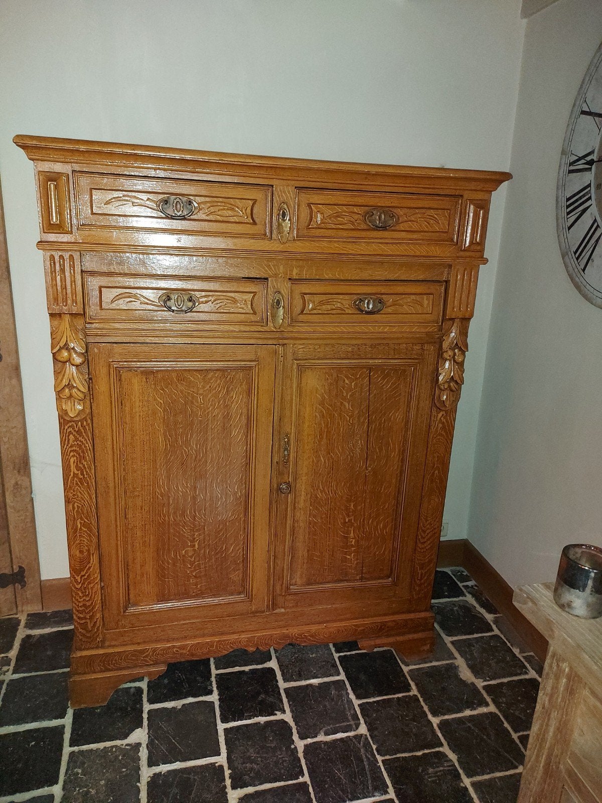kast, Ophalen, Gebruikt, Overige houtsoorten, 50 tot 75 cm