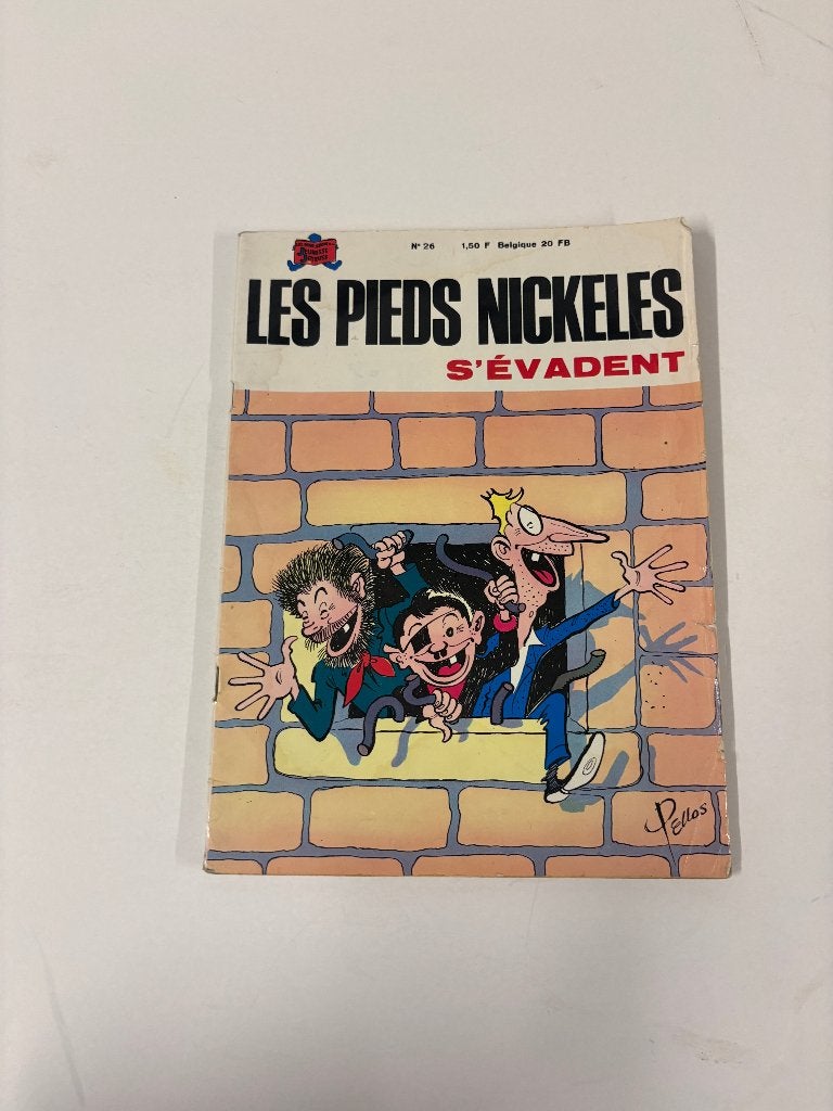 Les pieds Nickeles s'évadent album numéro 26 de 1956, Enlèvement ou Envoi