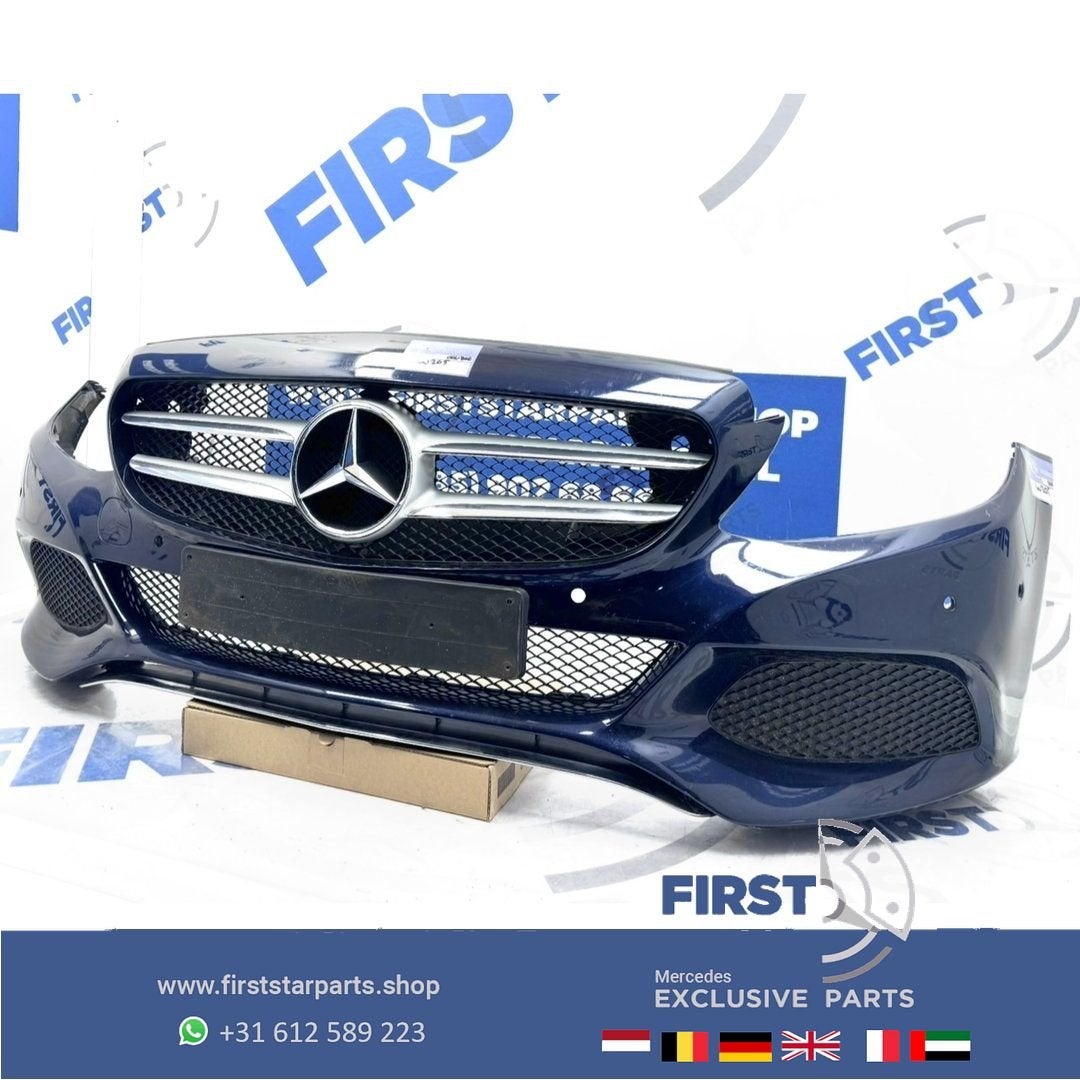 BUMPER W205 S205 C205 A205 COMPLEET VOORBUMPER + GRIL Merced, Utilisé, -, Avant, -