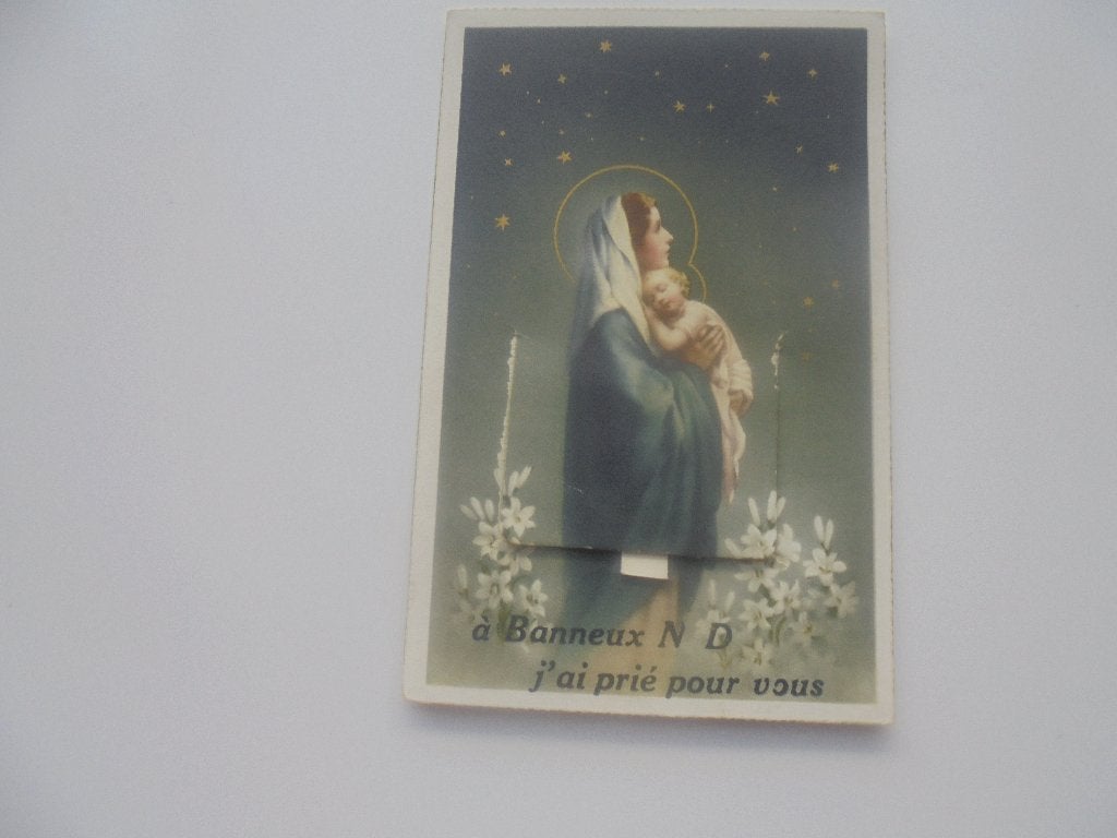 à banneux- ND j'ai prié pour vous, Verzamelen, Verzenden, 1920 tot 1940, Ongelopen, Luik