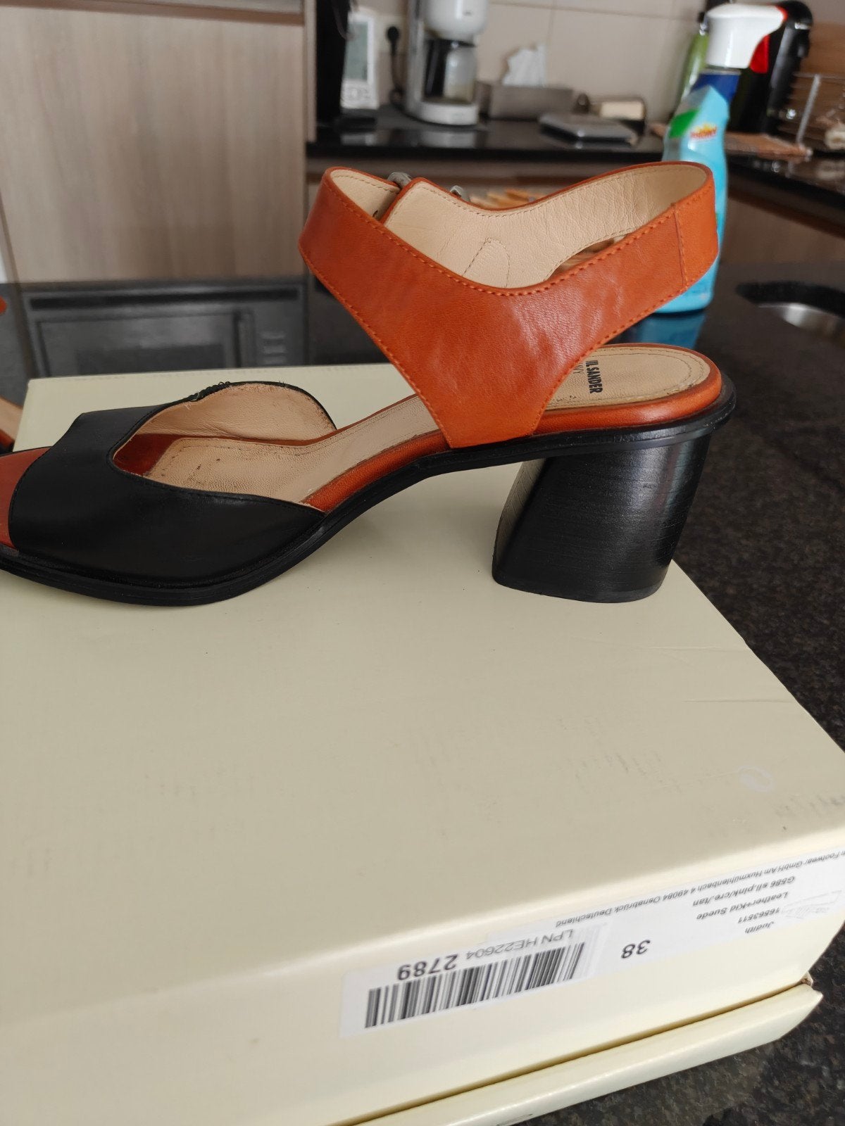 sandalen, Jill Sanders Navy, Zwart, Dansschoenen, Ophalen of Verzenden