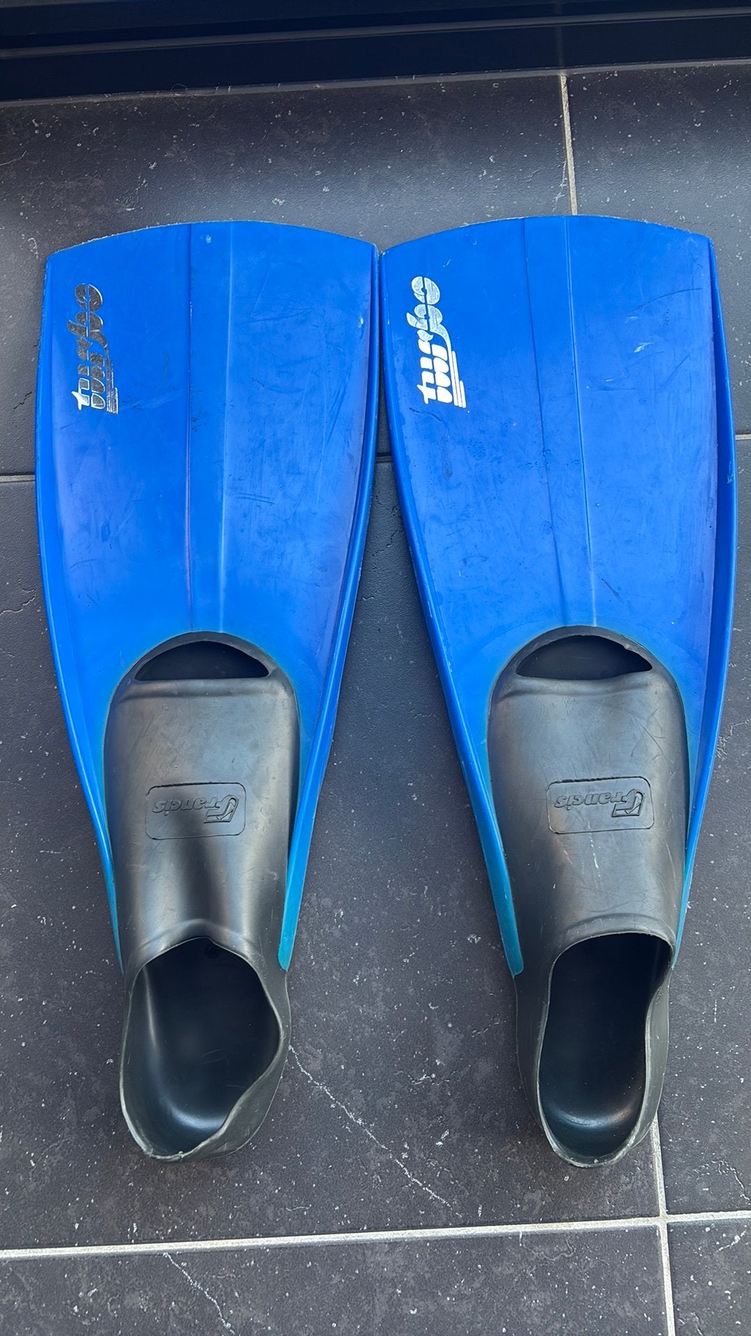 Turbo zwemvliezen, Watersport en Boten, Ophalen of Verzenden, Zo goed als nieuw, Snorkelvinnen