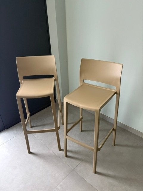 Barstoelen, Ophalen, Kunststof, Nieuw, 90 cm of meer