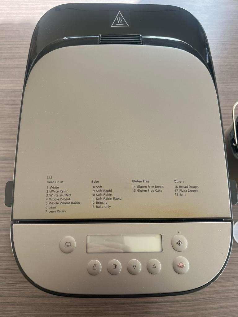Broodbakmachine Panasonic, Elektronische apparatuur, 400 tot 800 gram deeg, Ophalen, Gebruikt, Met timer