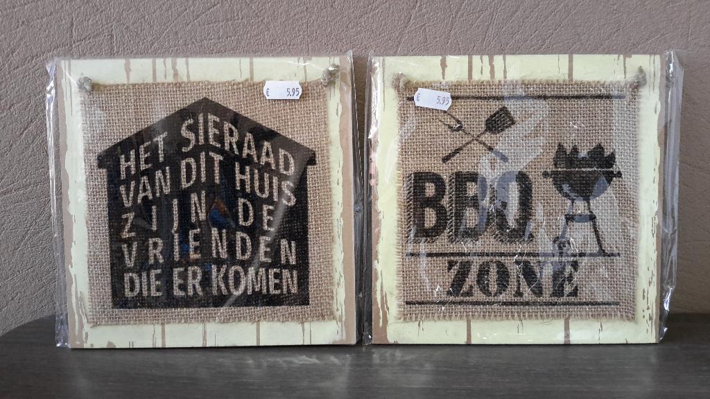 Lot / partij wanddecoratie ( NIEUW ), Ophalen of Verzenden, Nieuw