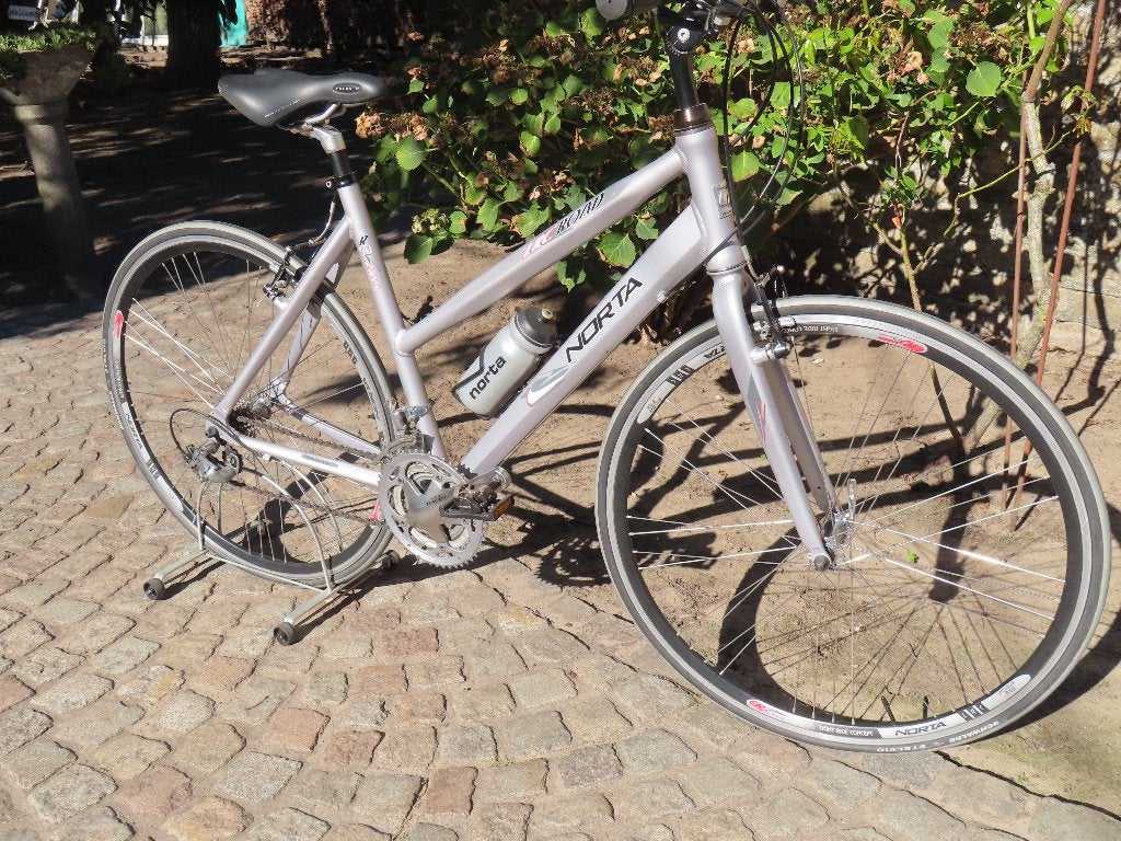 Damesfiets , sport , Norta LRC roud - volledig in orde, Fietsen en Brommers, 28 inch, Gebruikt, Velgrem, Ophalen