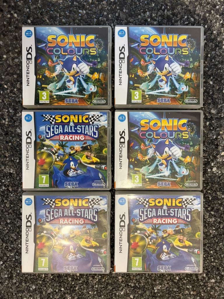 Sonic Games pour Nintendo DS 2ds et 3ds, Enlèvement ou Envoi, Comme neuf