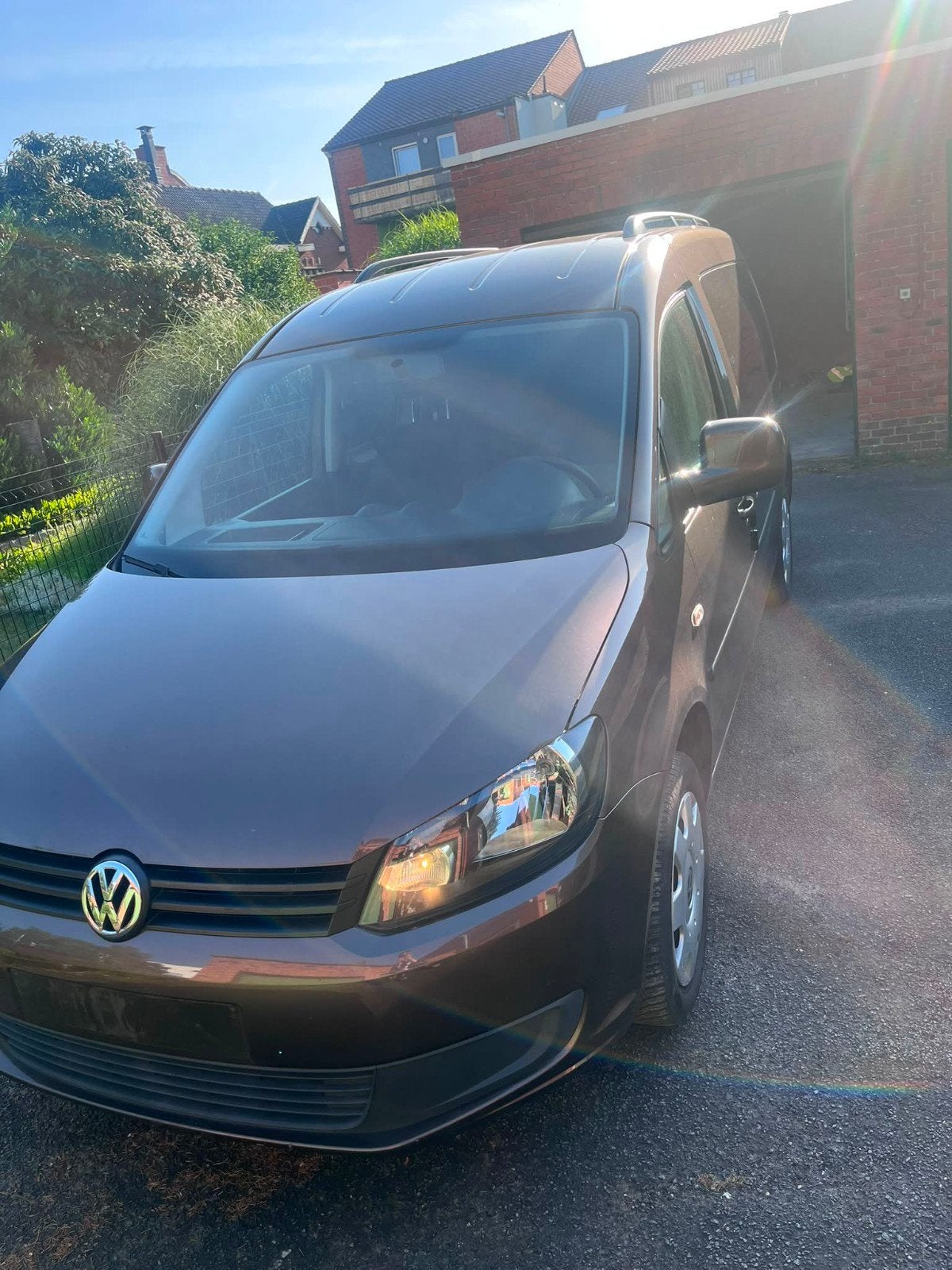 Caddy 1.2, Auto's, Voorwielaandrijving, Stof, Bruin, Volkswagen