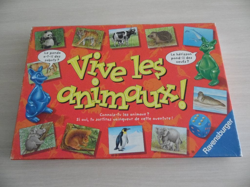 VIVE LES ANIMAUX !        RAVENSBURGER, Enfants & Bébés, Enlèvement ou Envoi, Comme neuf, Découverte