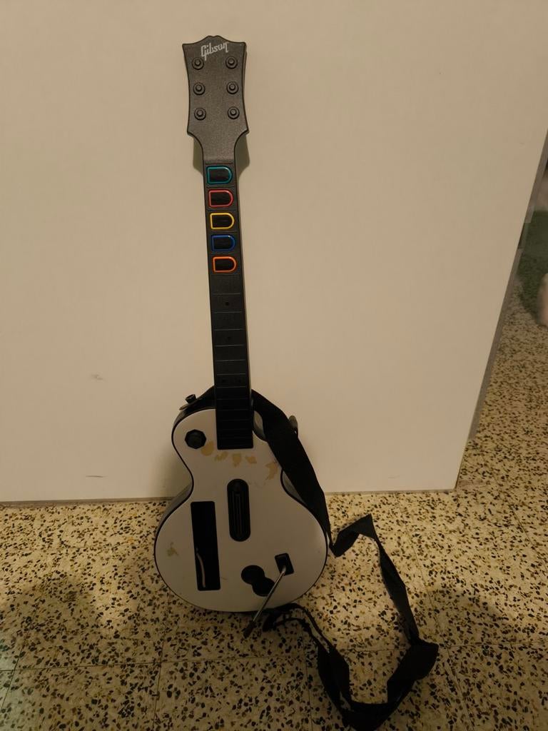 Draadloze Guitar Hero Controller voor Wii, Ophalen, Zo goed als nieuw, Muziek