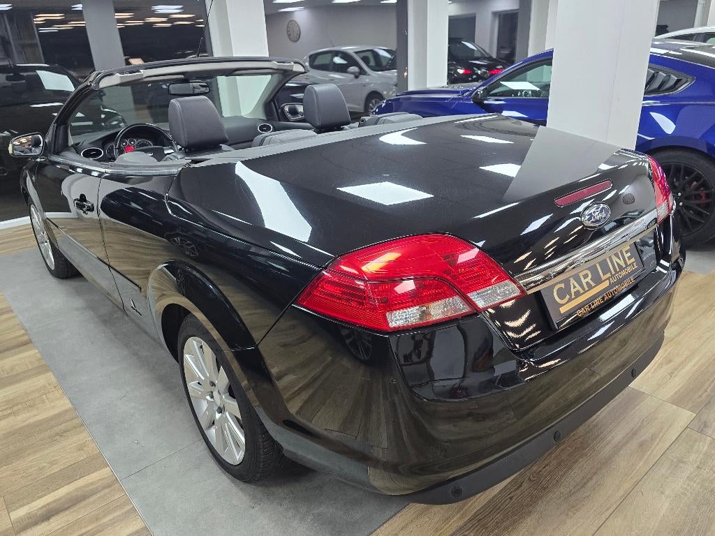 FORD FOCUS CABRIO 2.0 AUT 2008 CUIR/AIRCO/JA17/163000KM, Achat, Entreprise, Cabriolet, Noir