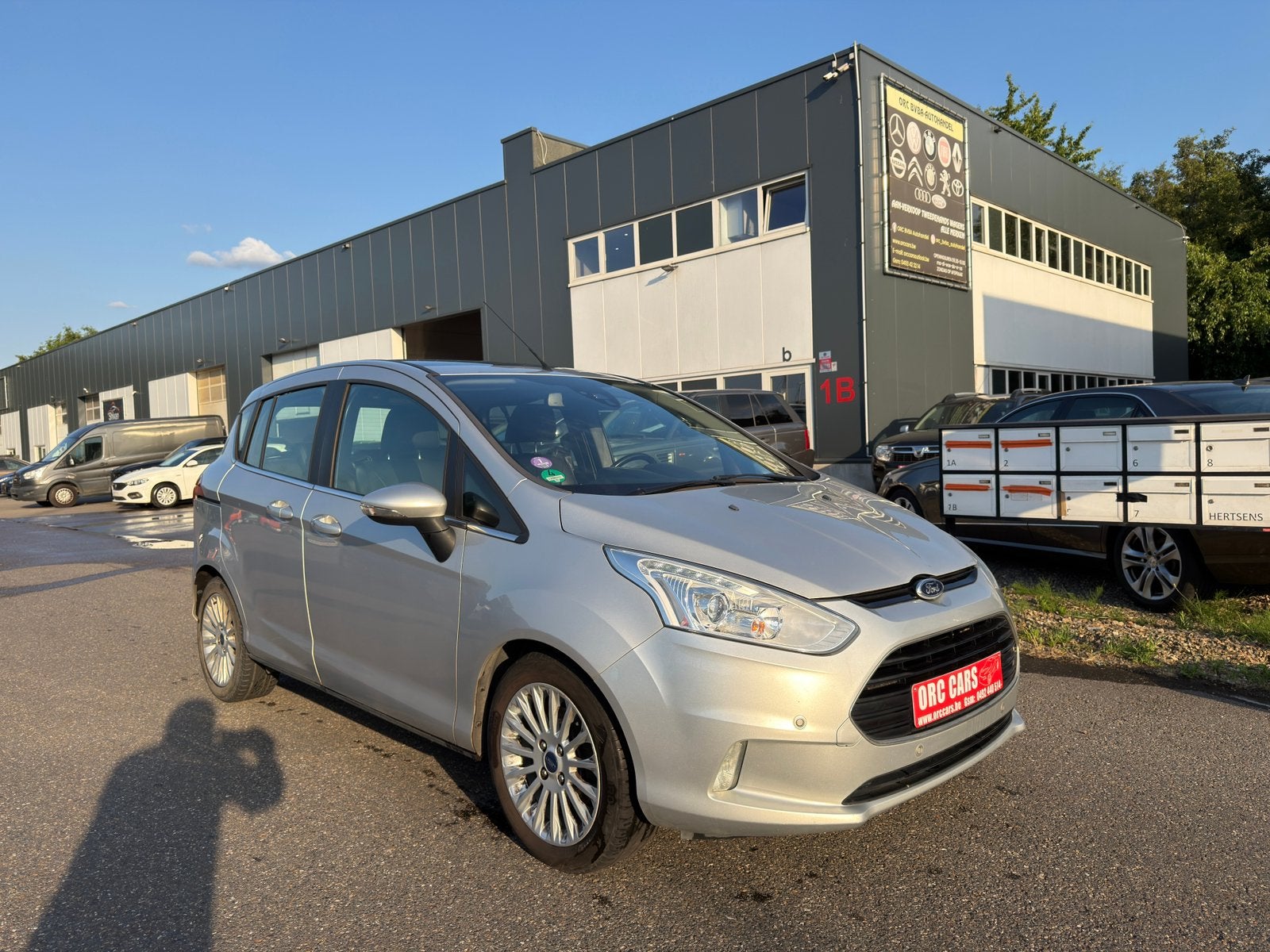 Ford B-Max 1.0 EcoBoost Titanium FULL OPTION GARANTIE, Auto's, 100 kW, Monovolume, Zwart, B-Max