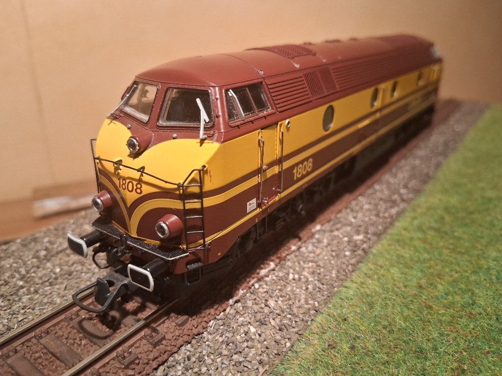 B-models HLD 1808 CFL/NMBS DCC, Overige merken, Ophalen of Verzenden, Gelijkstroom, Locomotief