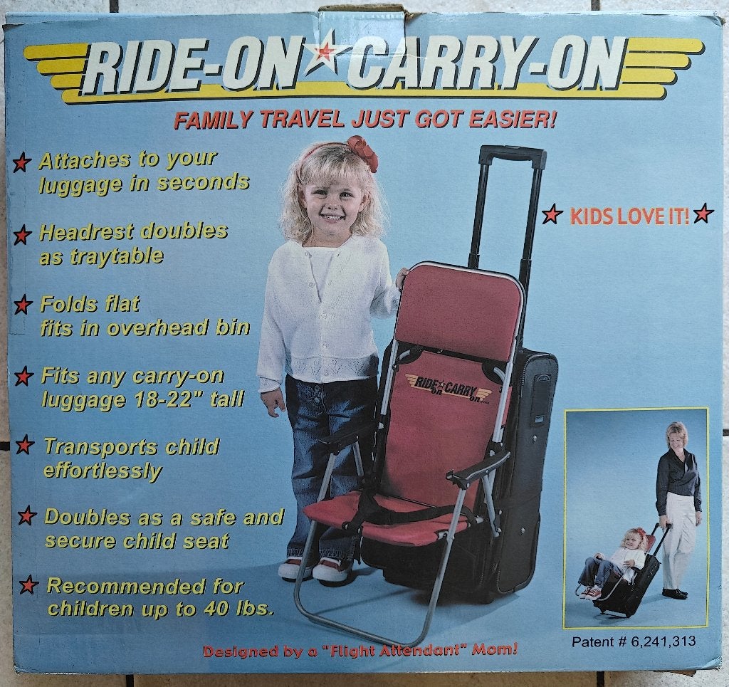 Ride - On Carry - On, Vakantie