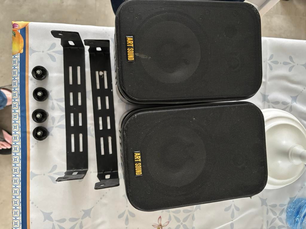 Enceinte 2 voies ArtSound 4080, TV, Hi-fi & Vidéo, Enceintes, Enlèvement, Utilisé