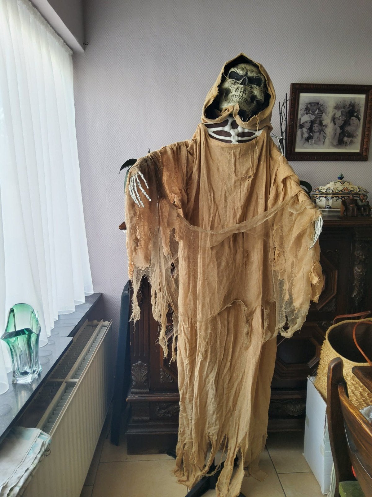 vend personnage halloween parlant, Hobby & Loisirs créatifs, Articles de fête, Enlèvement, Comme neuf, Décoration