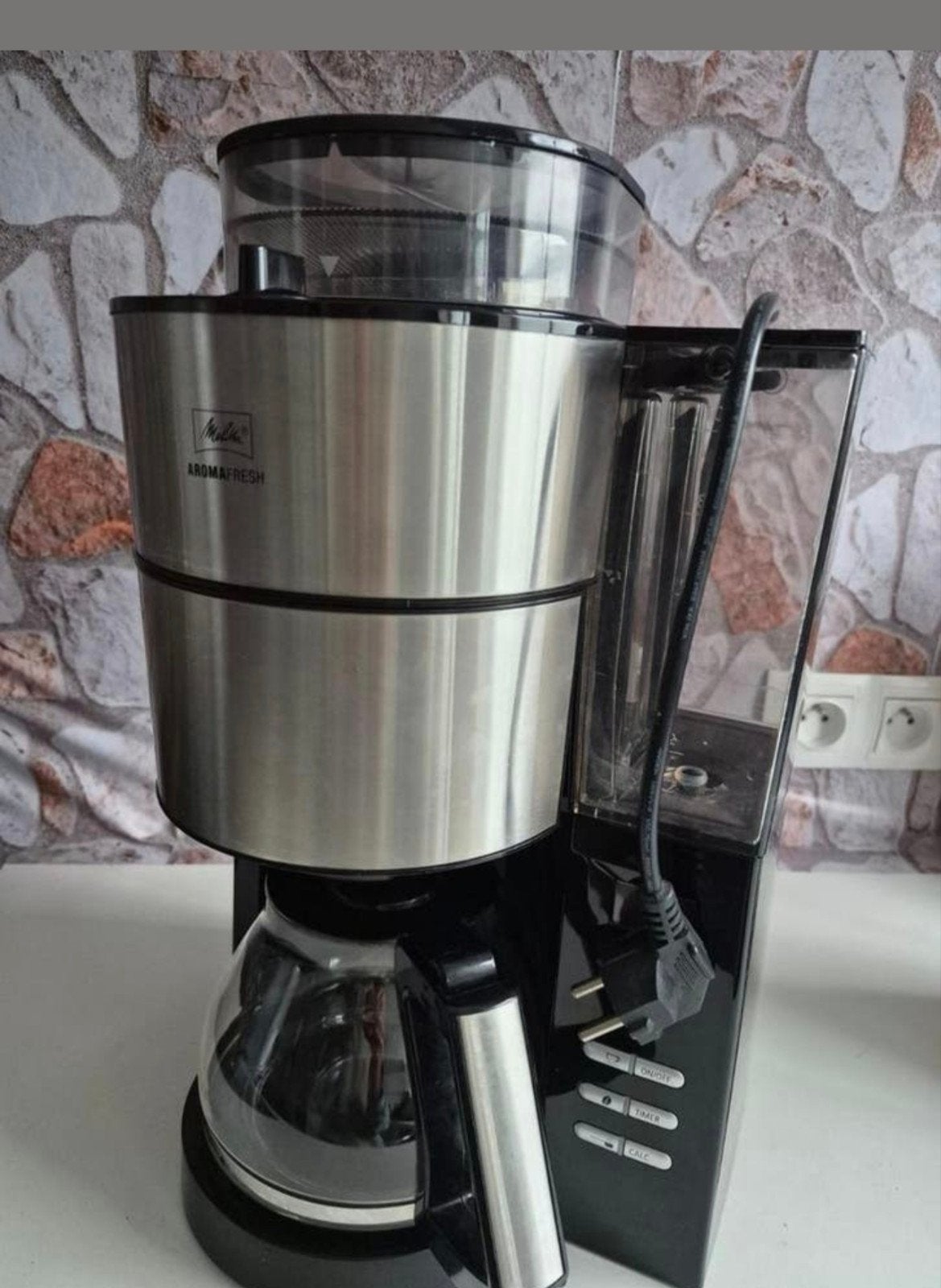 Machine à café Melita, Electroménager, Cafetières, Enlèvement, Cafetière, Café en grains