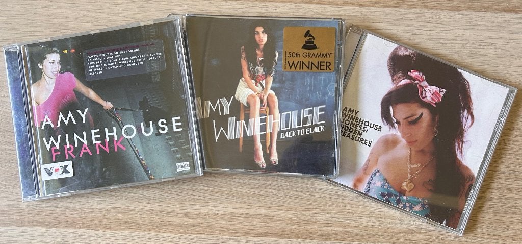 AMY WINEHOUSE - Alle (3) albums ( 3 CDs ), Cd's en Dvd's, Verzenden, Zo goed als nieuw