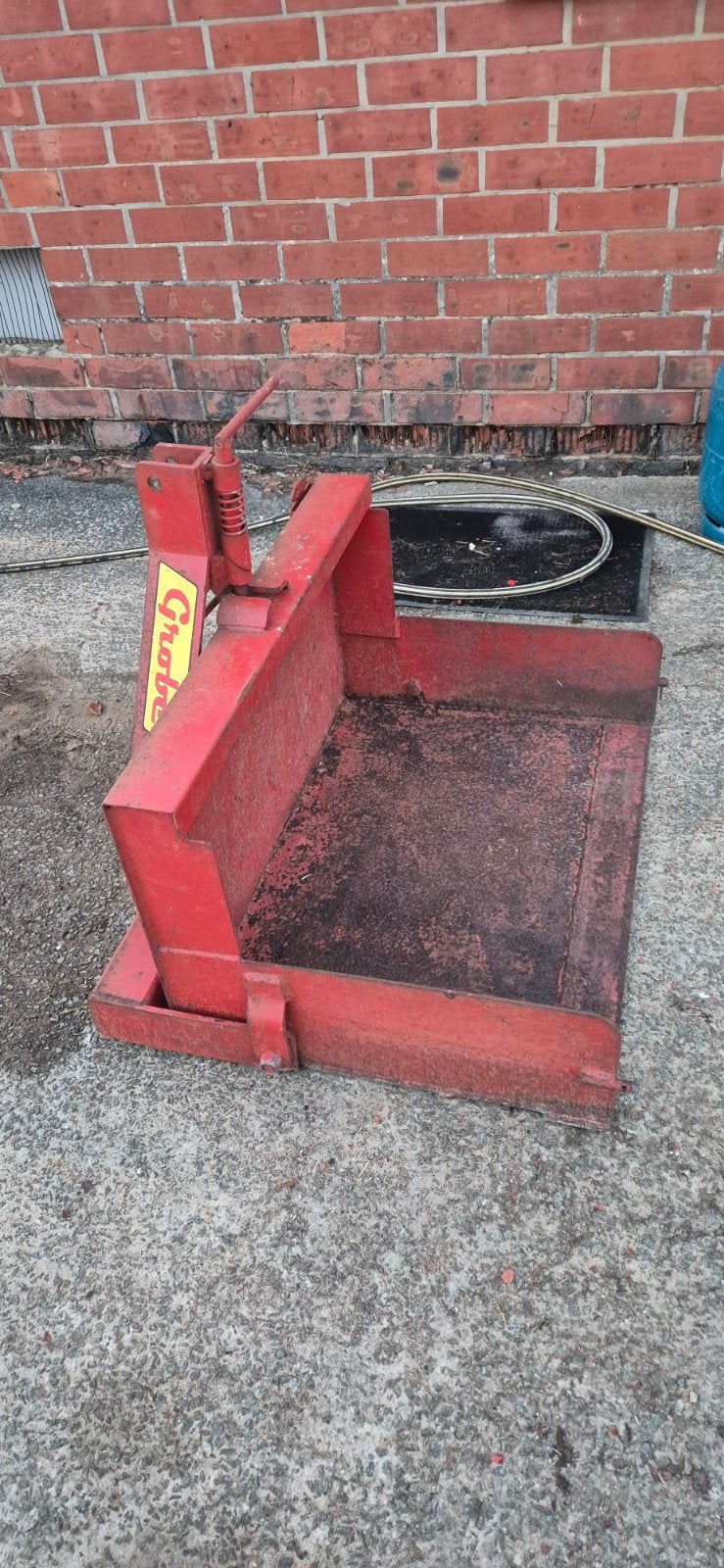 Kipbakje voor achter kleine tractor, Zakelijke goederen, Ophalen, Boomteelt, Transport