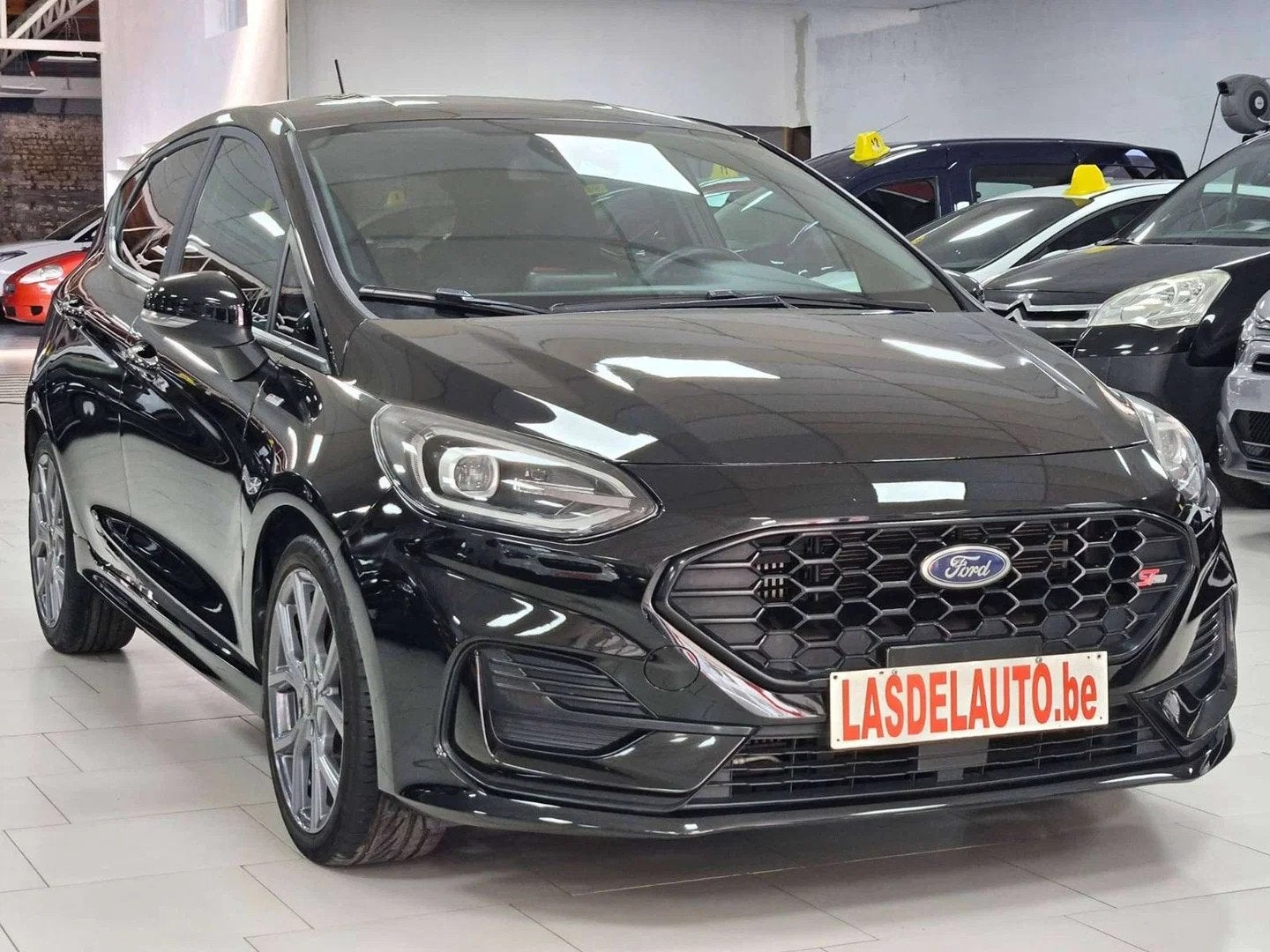 Ford Fiesta Vignale 1.0 EcoBoost MHEV Hybrid STLine Auto Lan, Autos, Euro 6, Entreprise, 1210 kg, Alcantara