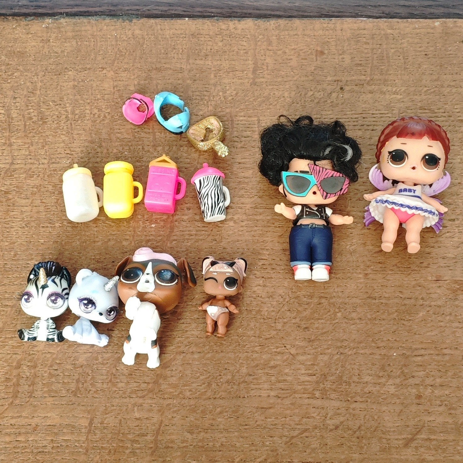 L.O.L. Surprise! Set – Poppen, Pets, Lil Sister & Accessoire, Verzamelen, Ophalen of Verzenden, Gebruikt