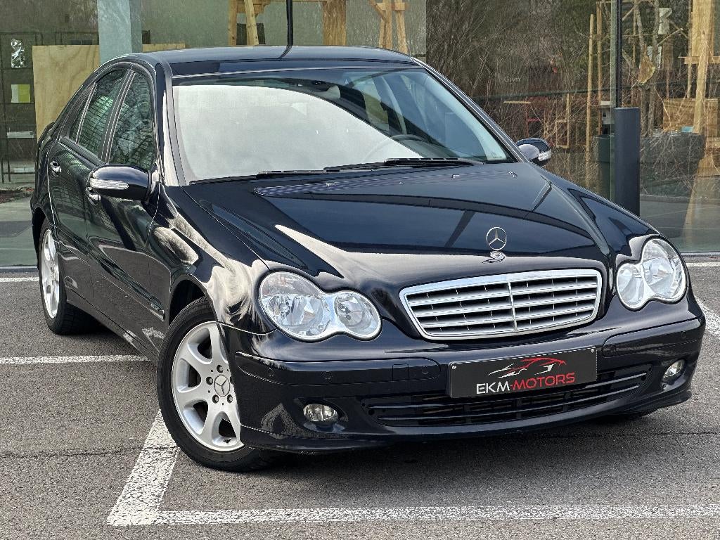 Mercedes C200 Sport Edition/Climatisation/143989 km, 90 kW, Entreprise, Boîte manuelle, Noir