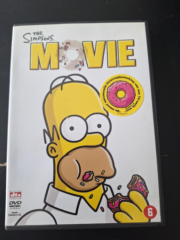 The simpsons movie, Cd's en Dvd's, Dvd's | Tekenfilms en Animatie, Ophalen