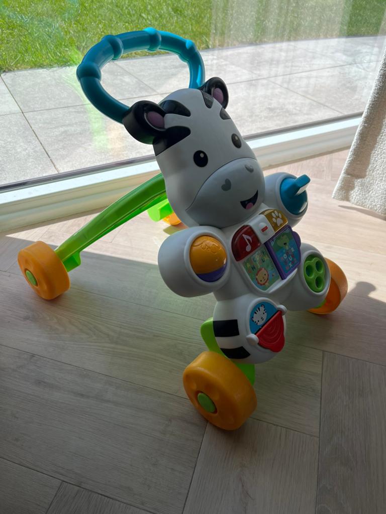 Fisher-Price Zebra looptrainer, Kinderen en Baby's, Speelgoed | Fisher-Price, Ophalen