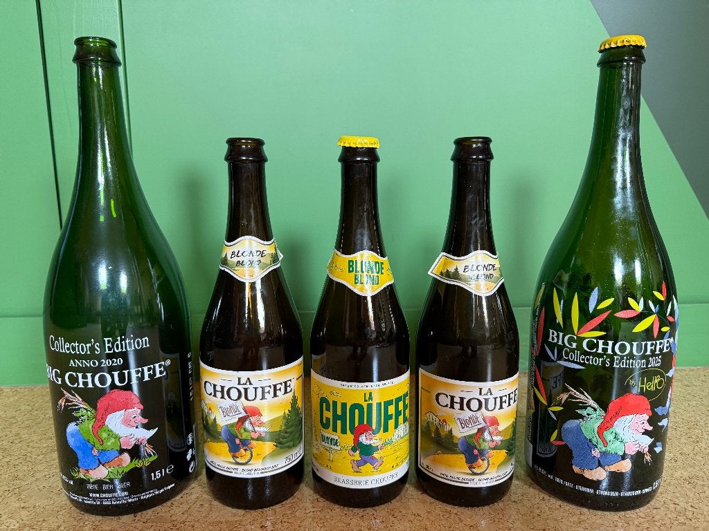 La Chouffe verzameling, Enlèvement ou Envoi, Comme neuf, Bouteille(s)