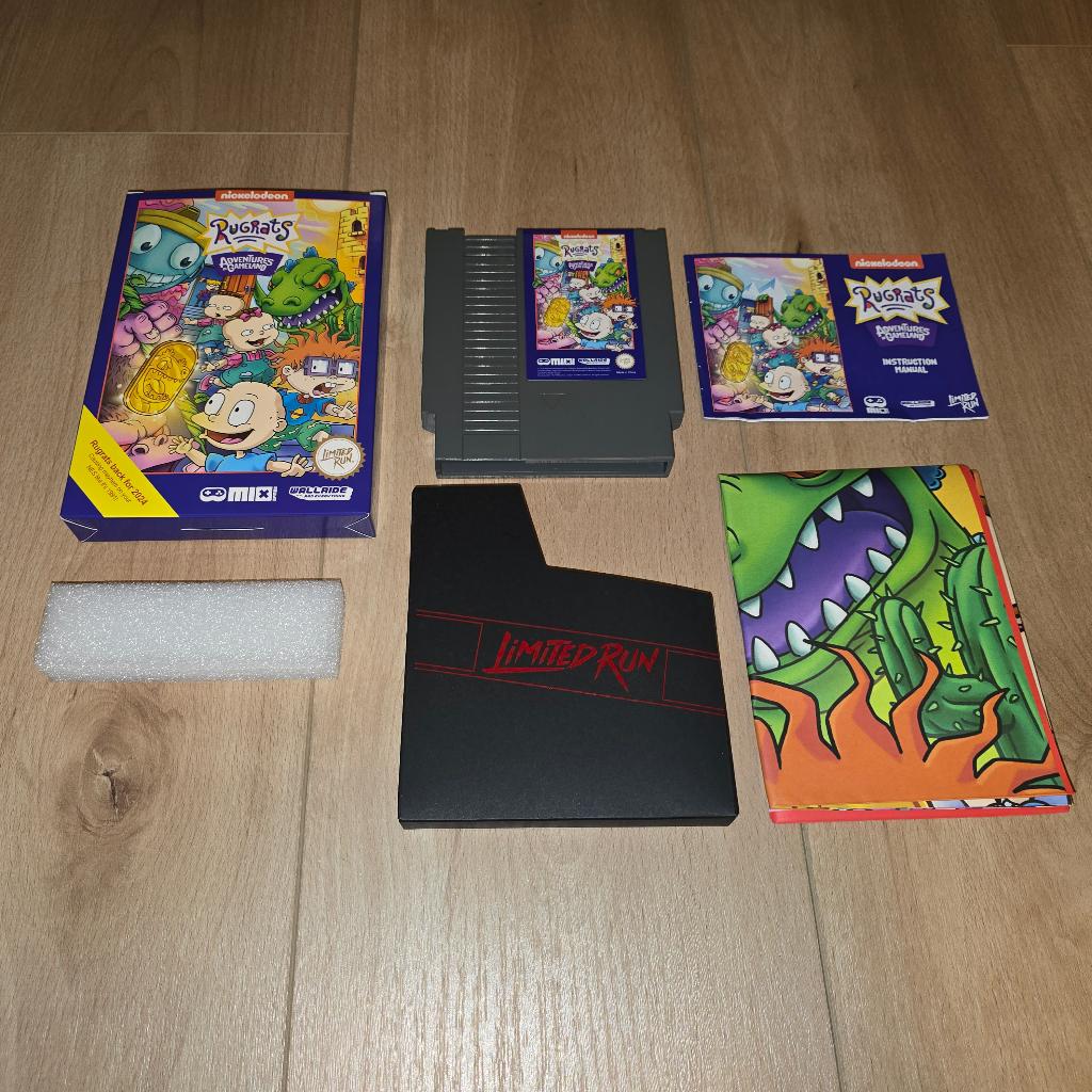 Rugrats Adventures in Gamingland NES Limited Run Games, Consoles de jeu & Jeux vidéo, Jeux | Nintendo NES, Envoi, Comme neuf