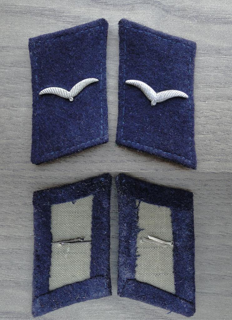 Luftwaffe Dokter kraagspiegel, Verzamelen, Ophalen of Verzenden, Luchtmacht, Embleem of Badge
