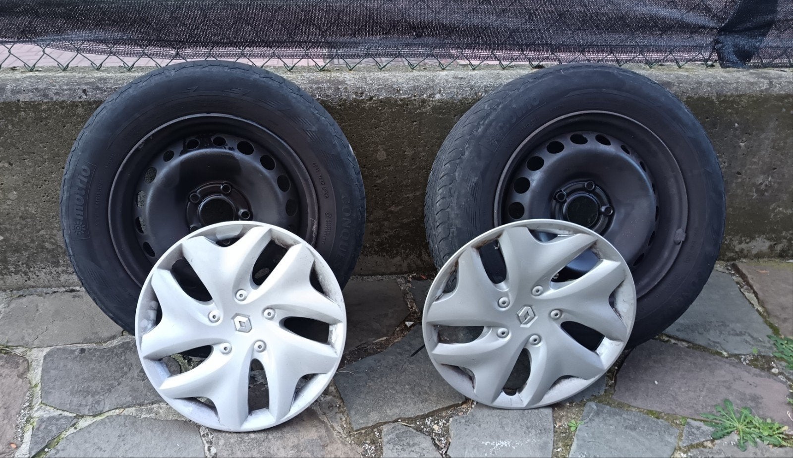 4 jantes tolées 185/65 R15 (Mégane), Enlèvement ou Envoi, Pneu(s)