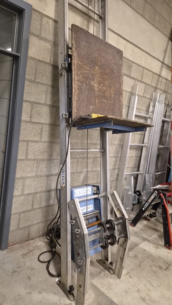 Verhuisliften/Opbouwliften te koop -Böcker Geda Steinweg etc, Doe-het-zelf en Bouw, Ophalen, Zo goed als nieuw, Bouwlift