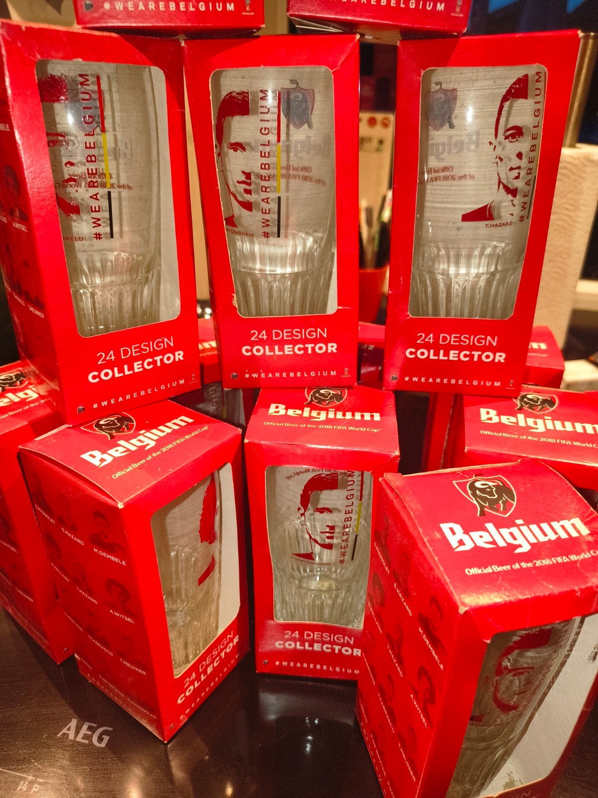 Jupiler Collector's Edition FIFA 2018, Enlèvement
