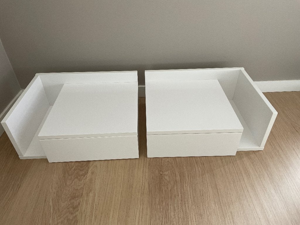 Zwevende nachtkastjes, Neuf, Enlèvement ou Envoi, Moins de 55 cm, Moins de 45 cm