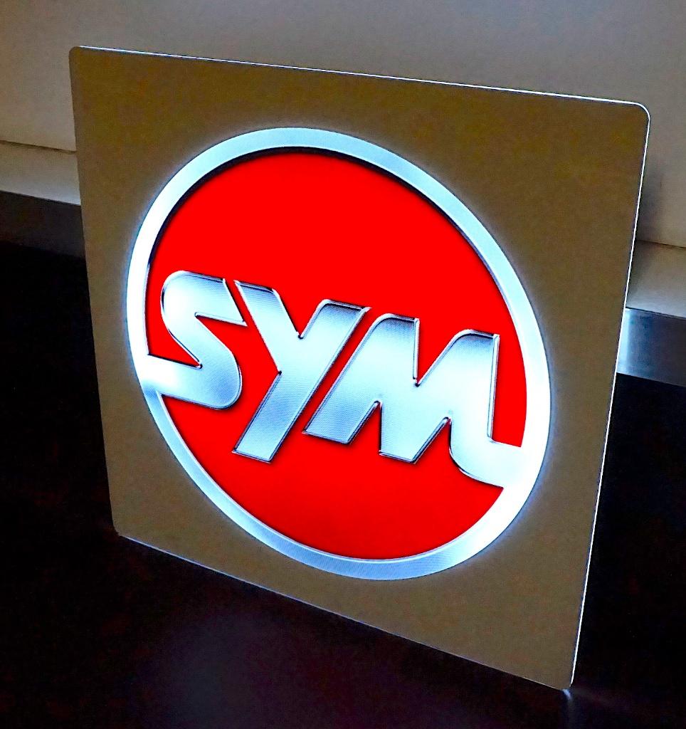 SYM enseigne lumineuse lichtreklame, Particulier
