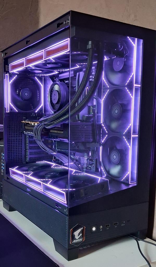 Pc gamer ryzen 9700x, 32gb ddr5, rx 9070xt, Ophalen, Gaming