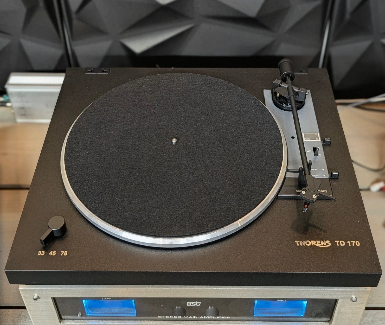Thorens TD 170 platenspeler, Audio, Tv en Foto, Ophalen, Platenspeler, Thorens