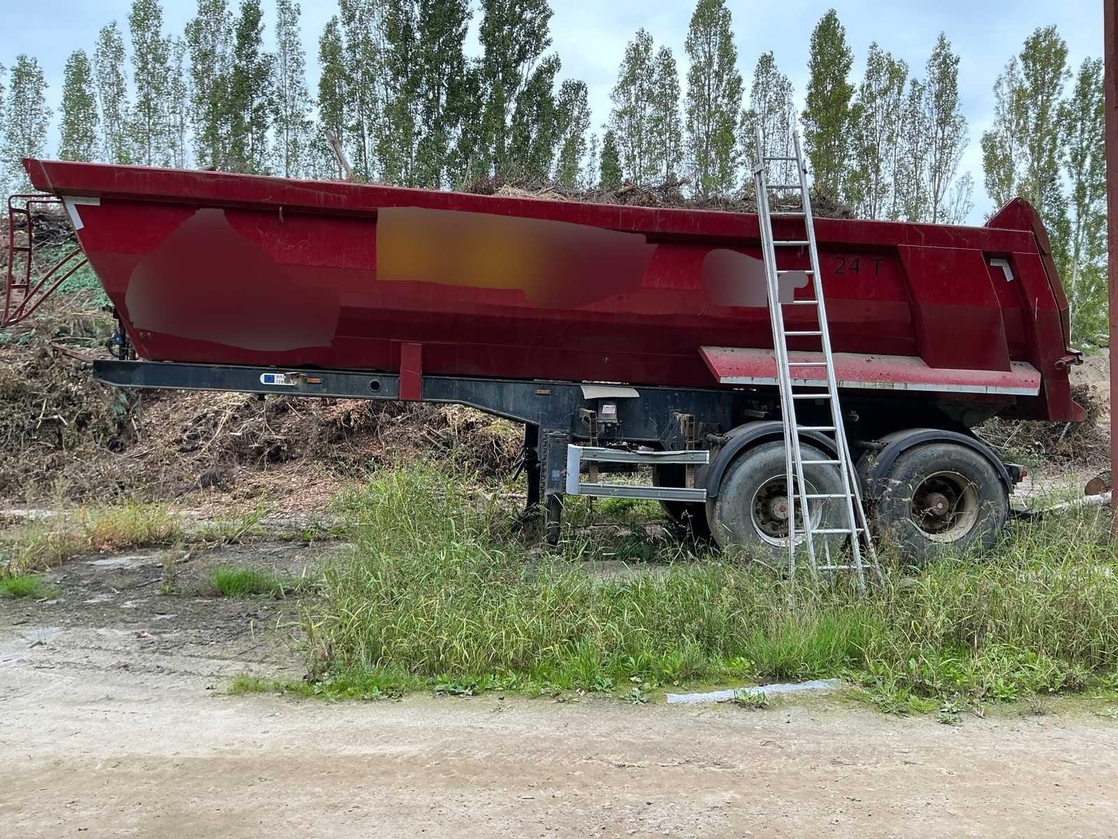 2004 Meiler MHKS 41/2-S 2-Assige Kipperoplegger - 24T, Overige brandstoffen, Bedrijf, Aanhangers en Opleggers, Te koop