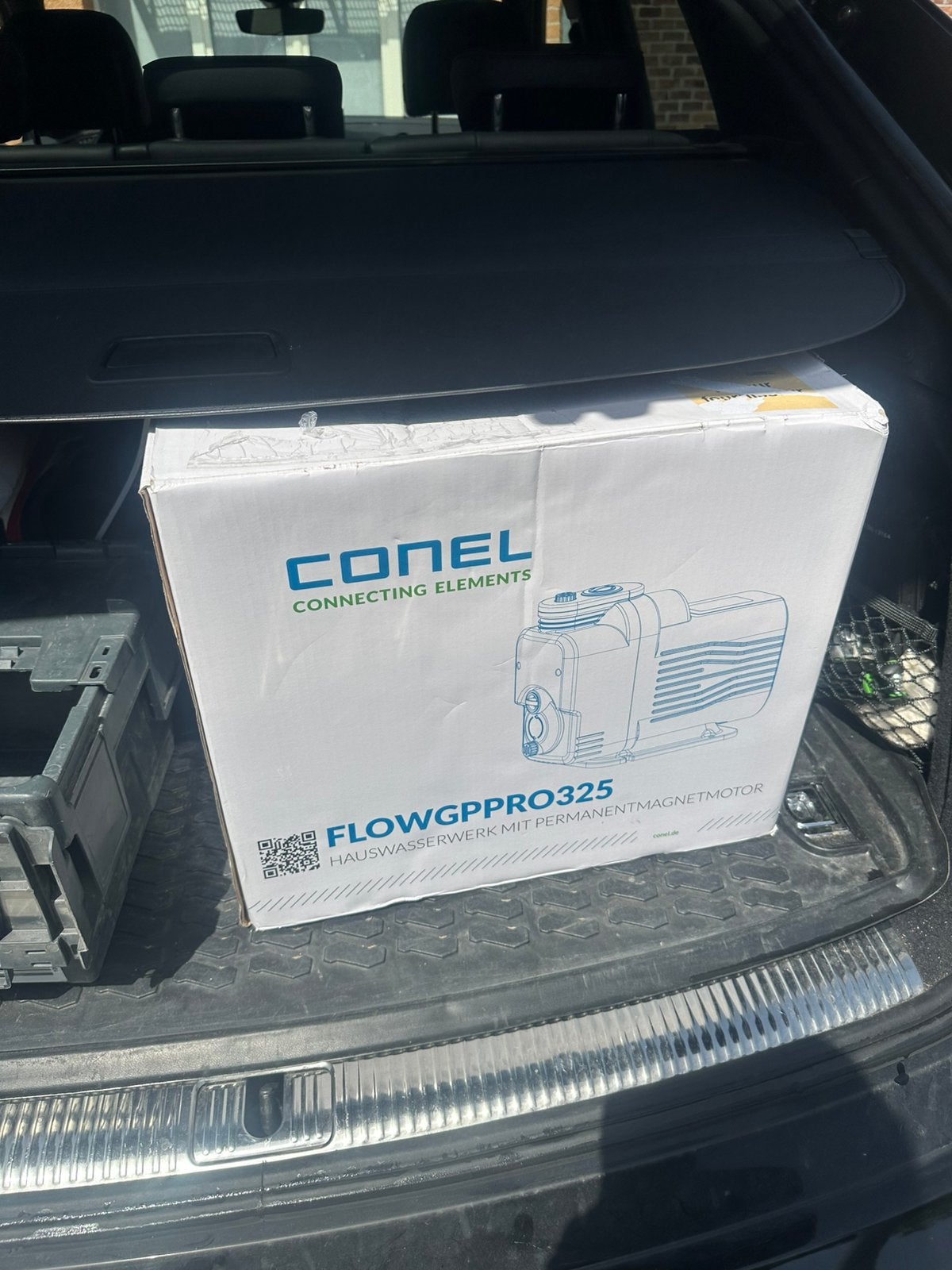 Conel Flow gp PRO 325, Ophalen, Gebruikt