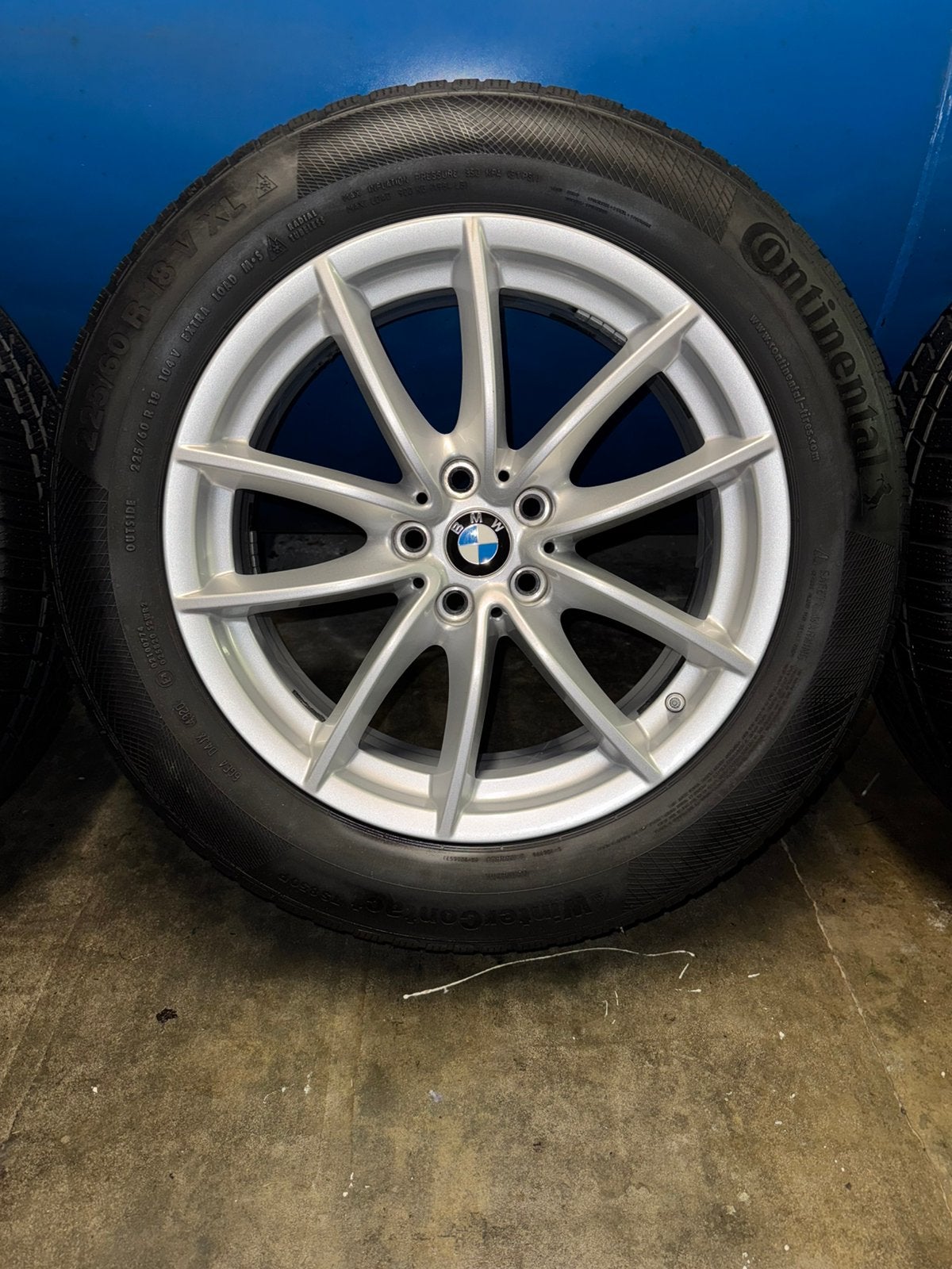 Jantes BMW X1, X2 de 18 pouces avec pneus d'hiver 5x112, Autos : Pièces & Accessoires, Pneus et Jantes, Pneus hiver, Véhicule de tourisme