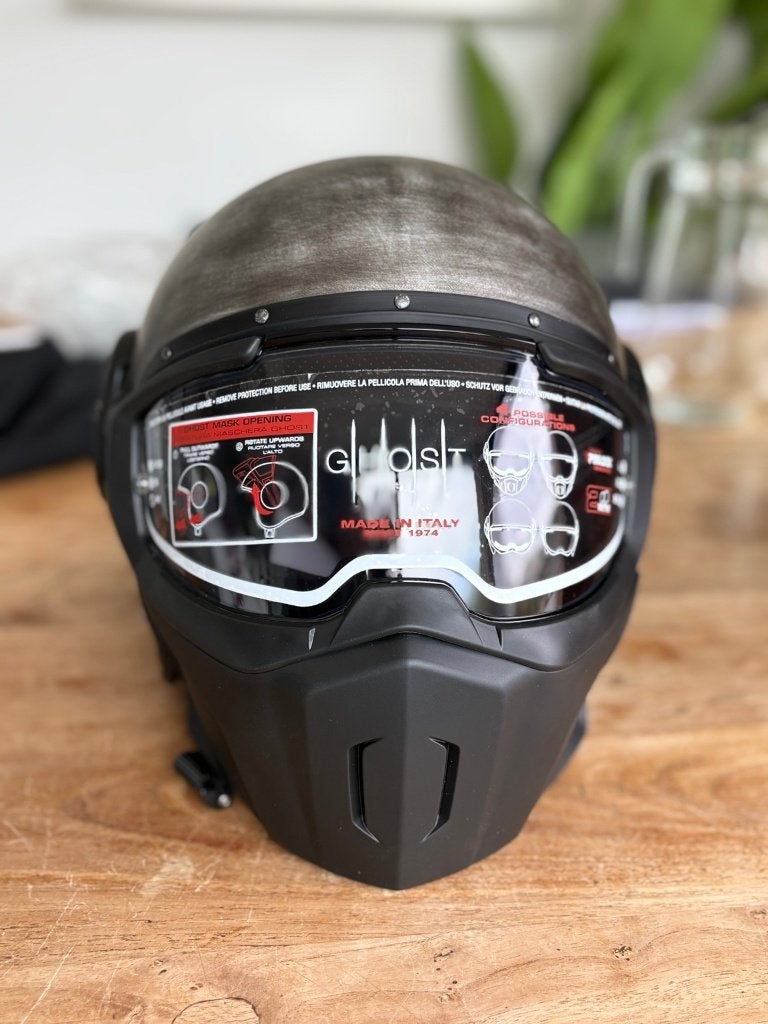 Caberg Jet Ghost Helmet Iron maat M, Motoren, Kleding | Motorhelmen, Nieuw met kaartje, M, Verzenden, Jethelm
