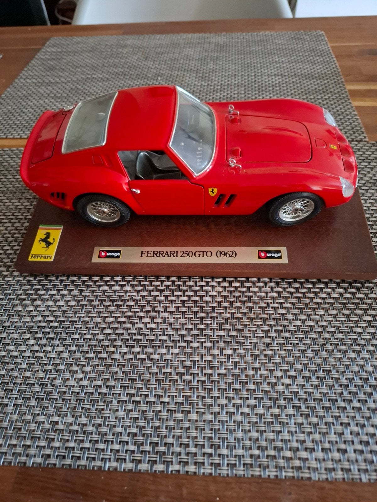Ferrari 250 gto de 1962 erat neuf, Enlèvement ou Envoi, Comme neuf, Voiture, Burago