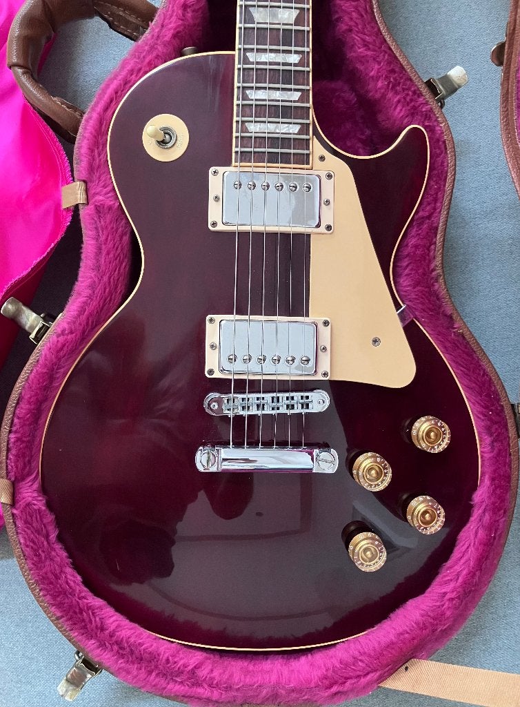 Gibson Les Paul Standard 1995 Wine Red, Enlèvement, Utilisé, Solid body, Gibson