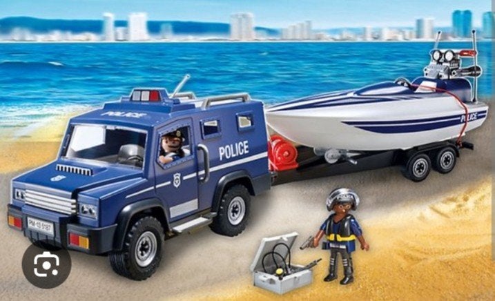 police 4 sets in 1 paket(ook appart te koop), Kinderen en Baby's, Speelgoed | Playmobil, Ophalen, Zo goed als nieuw