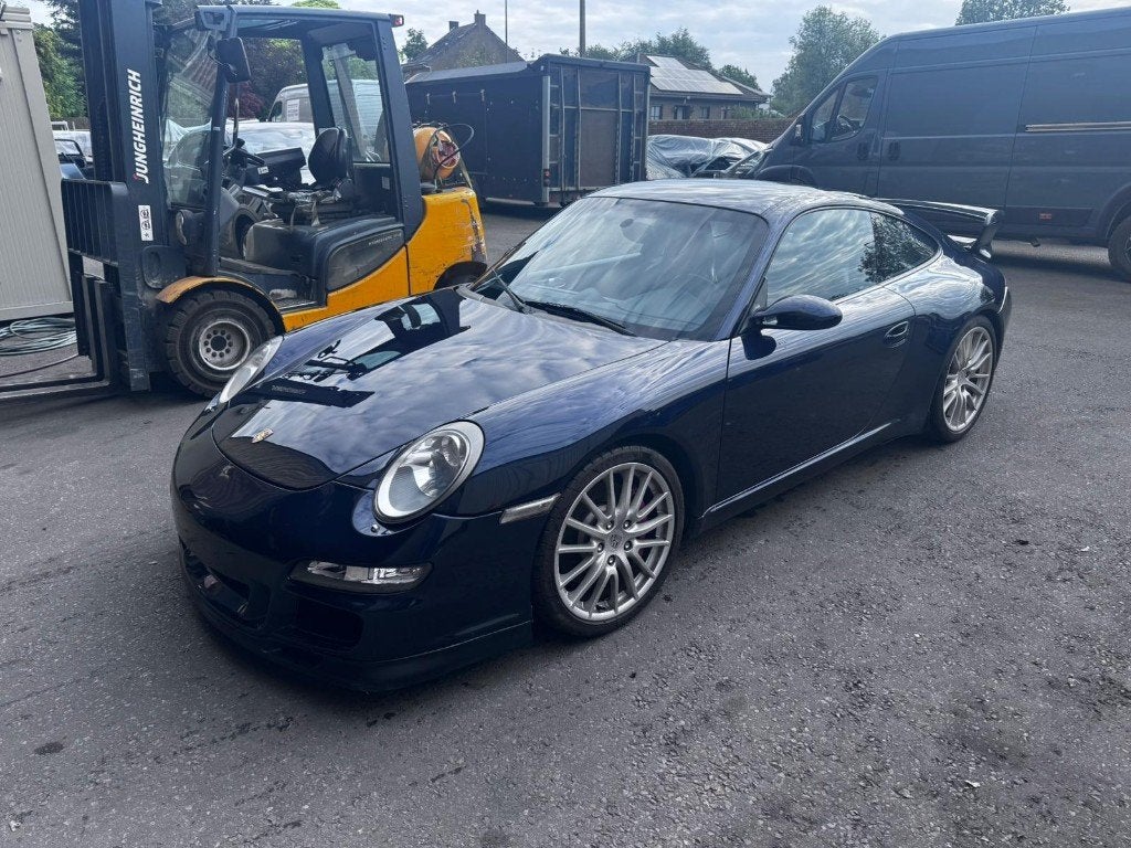 Porsche 997 Carrera S 3.8 2004 151255 km opties++, Auto's, Navigatiesysteem, Achterwielaandrijving, Zwart, Blauw