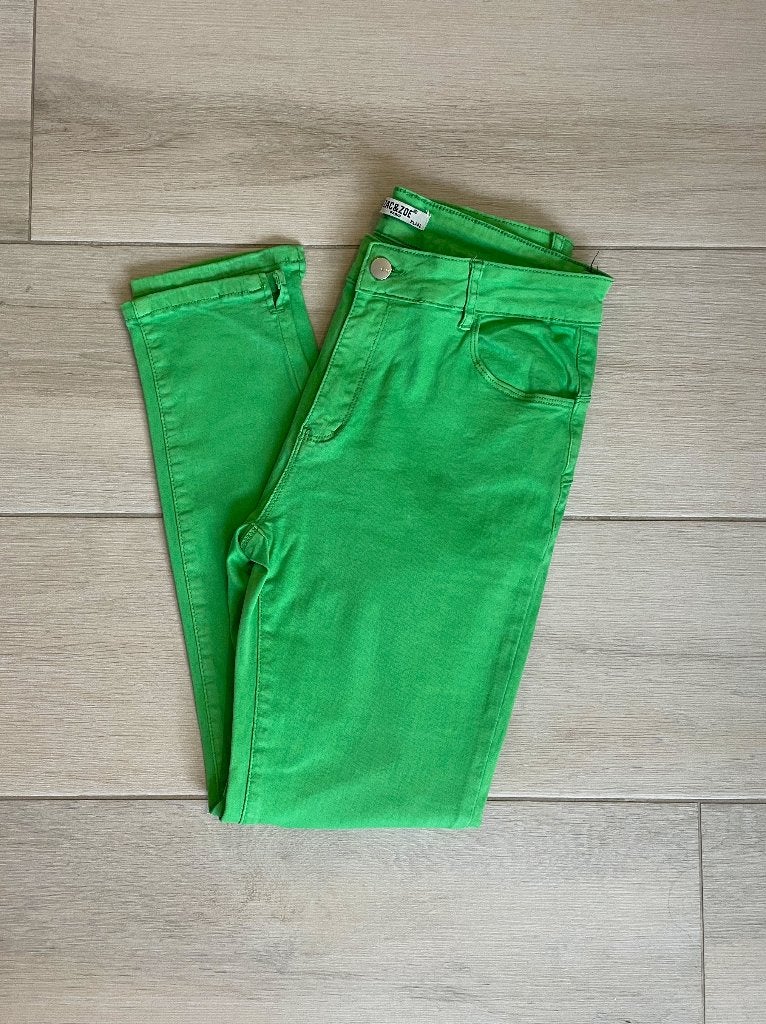 Groene skinny stretchbroek van Zac & Zoe (XL/42), Taille 42/44 (L), Zac & Zoe, Enlèvement ou Envoi, Comme neuf